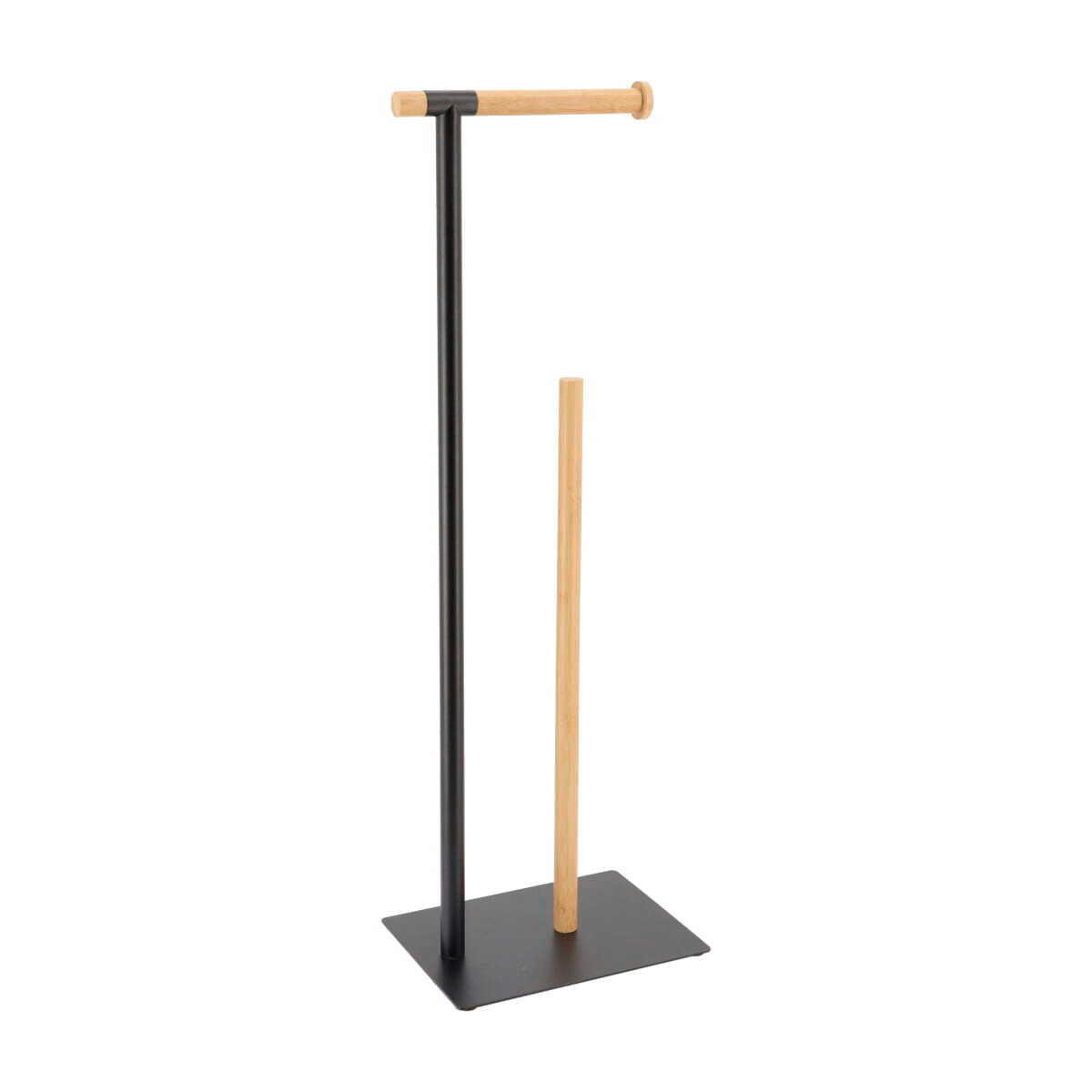DRŽAČ TOALETNOG PAPIRA  crna  metal   - crna, Konvencionalno, metal (22/16/69,5cm) - Homeware
