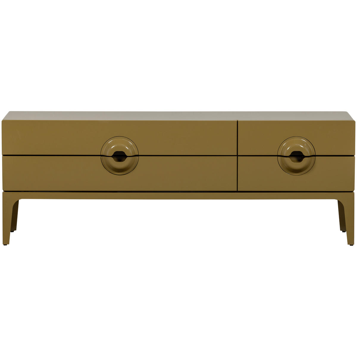 LOWBOARD Merge 160/57/44 cm 4 Schublade(n)  - Honig, Design, Holz (160/57/44cm) - Livetastic