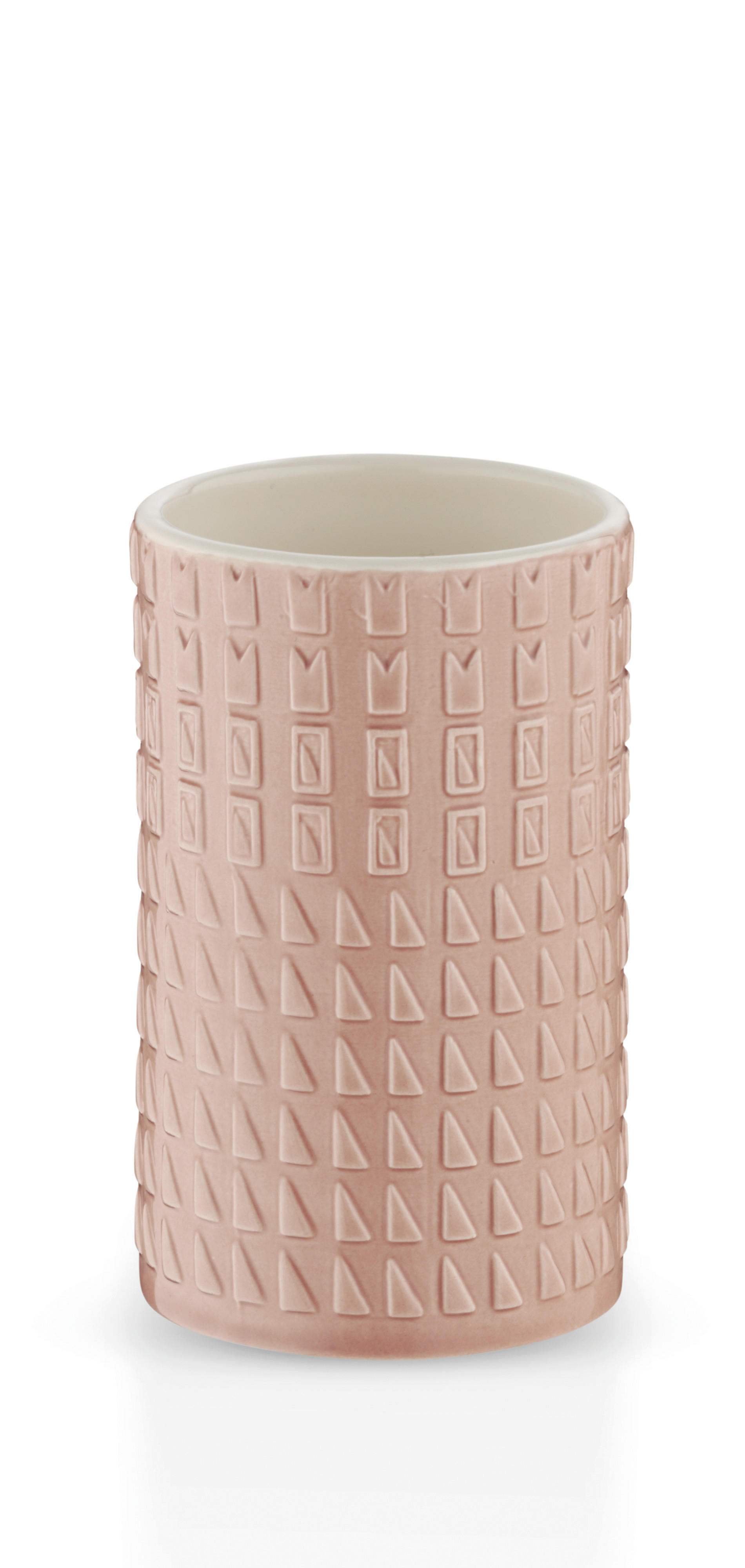 ČAŠA ZA KUPATILO  ružičasta  keramika  - ružičasta, Konvencionalno, keramika (6,5/11cm) - Kela