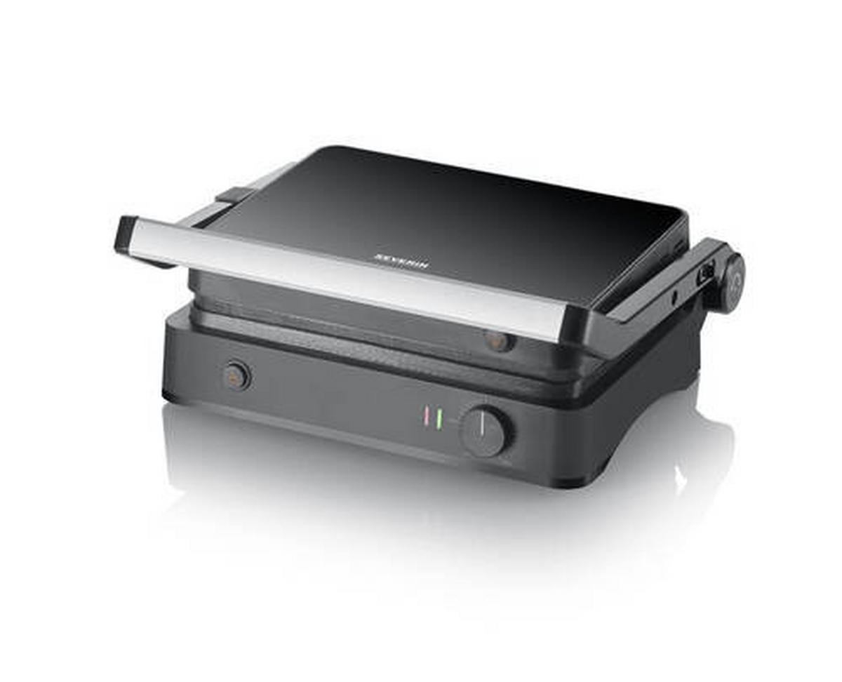 KONTAKTGRILL Sevini Lite  - Schwarz, Basics, Kunststoff (32/13/35cm) - Severin
