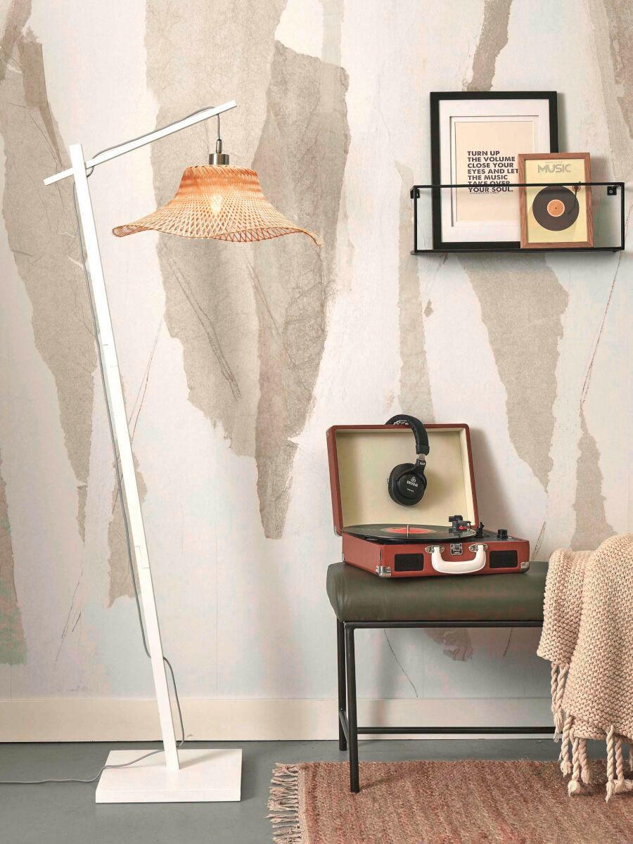 GOLVLAMPA GOOD&MOJO  77/50/150 cm    - vit/svart, Trend (77/50/150cm) - Good & Mojo