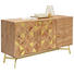 SIDEBOARD 145/80/50 cm - Messingfarben/Goldfarben, LIFESTYLE, Holz/Holzwerkstoff (145/80/50cm) - Landscape SIDEBOARD 145/80/50 cm - Messingfarben/Goldfarben, LIFESTYLE, Holz/Holzwerkstoff (145/80/50cm) - Landscape