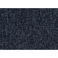 ECKSOFA in Webstoff Blau  - Blau/Schwarz, Natur, Textil (277/182cm) - Valnatura