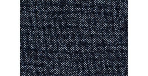 ECKSOFA in Webstoff Blau  - Blau/Schwarz, Natur, Textil (182/277cm) - Valnatura