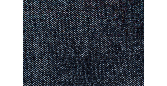 ECKSOFA Dunkelblau Flachgewebe  - Silberfarben/Dunkelblau, Design, Textil/Metall (244/167cm) - Cantus