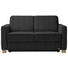SCHLAFSOFA in Textil Anthrazit - Anthrazit/Naturfarben, KONVENTIONELL, Holz/Textil (160/86/92cm) - Sedda SCHLAFSOFA in Textil Anthrazit - Anthrazit/Naturfarben, KONVENTIONELL, Holz/Textil (160/86/92cm) - Sedda