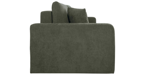 2-SITZER-SOFA in Chenille Dunkelgrau  - Dunkelgrau/Schwarz, KONVENTIONELL, Kunststoff/Textil (233/90/110cm) - Carryhome