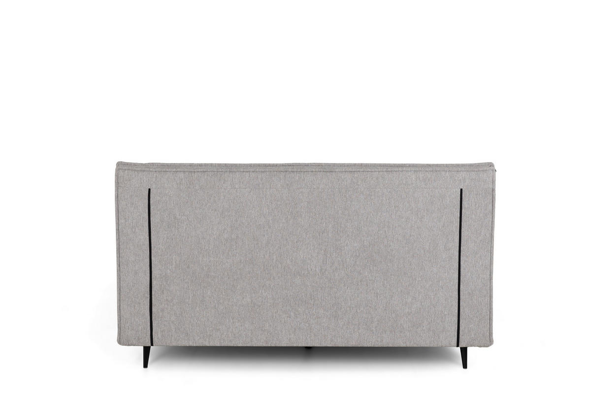 POLSTERBETT 180/200 cm,  in Ecru, gepolstertes Kopfteil, Lattenroste, Matratzen, H2 + H3 = mittel + fest  - Ecru/Buchefarben, MODERN, Holz/Textil (180/200cm) - Joop!