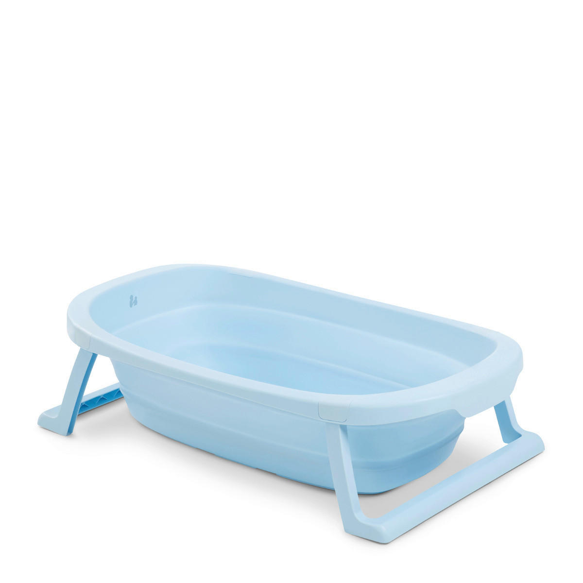 BABYBADEWANNE Wash N Fold  - Hellblau, Basics, Kunststoff (48/25/80cm) - Hauck