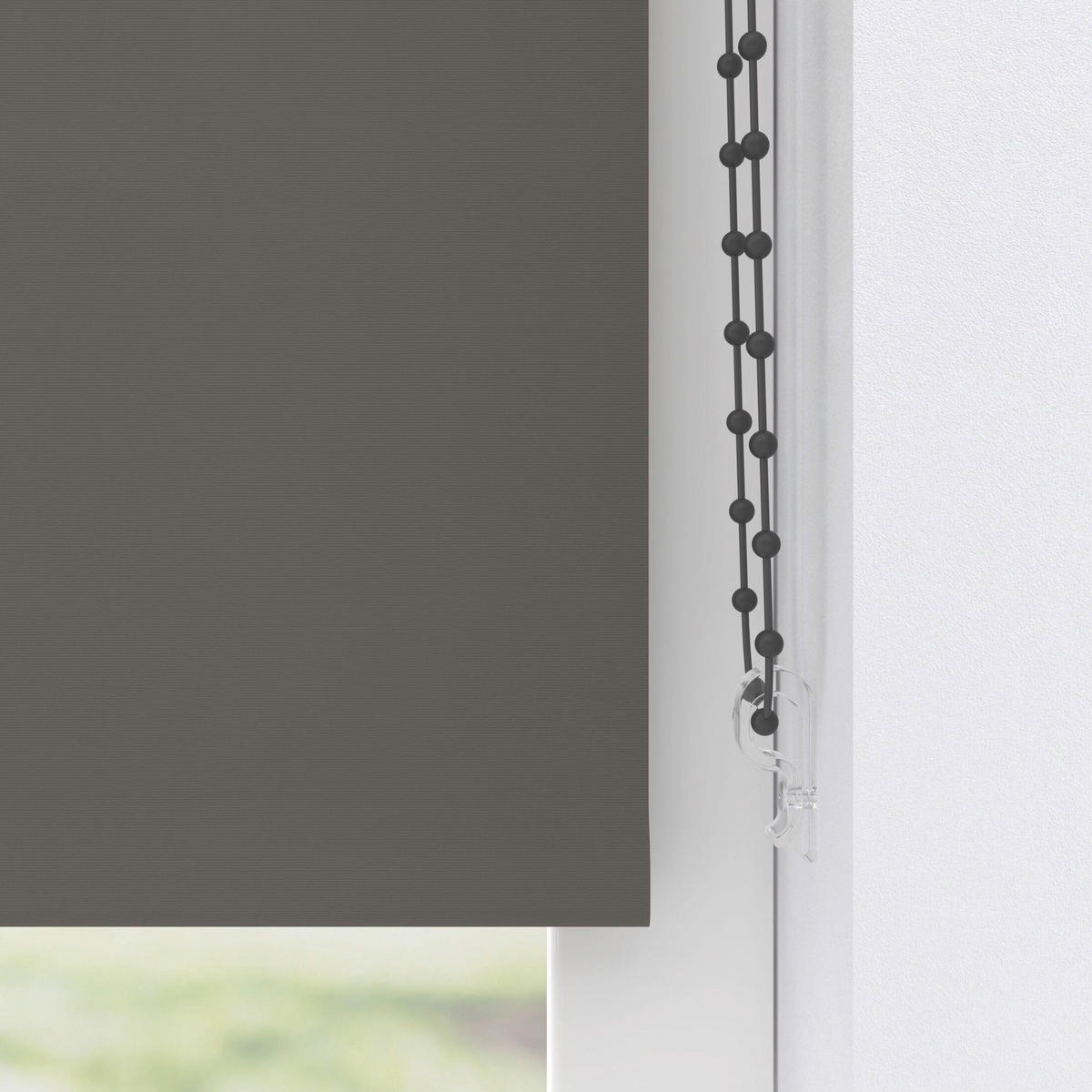 VERDUNKELUNGSROLLO  - Anthrazit, Basics, Textil (70/190cm)