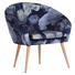 SESSEL Blau, Hellblau, Dunkelblau Flachgewebe - Blau/Dunkelblau, Design, Holz/Textil (73/73/66cm) - Carryhome SESSEL Blau, Hellblau, Dunkelblau Flachgewebe - Blau/Dunkelblau, Design, Holz/Textil (73/73/66cm) - Carryhome