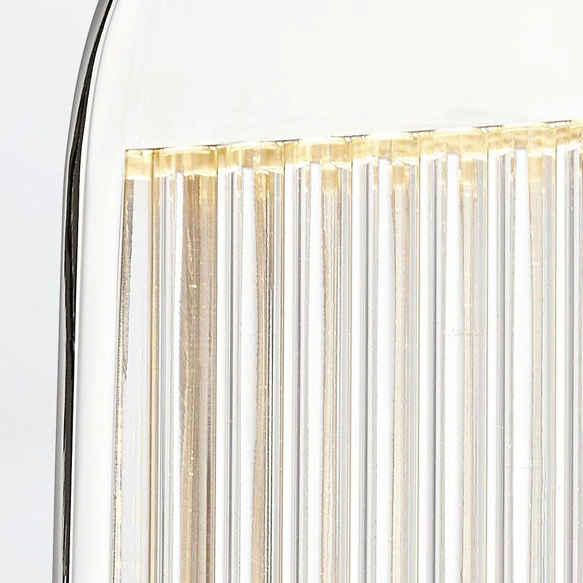 LED-WANDLEUCHTE    - Nickelfarben, KONVENTIONELL, Glas/Metall (42,2/14,2/11,4cm) - Elstead Lighting