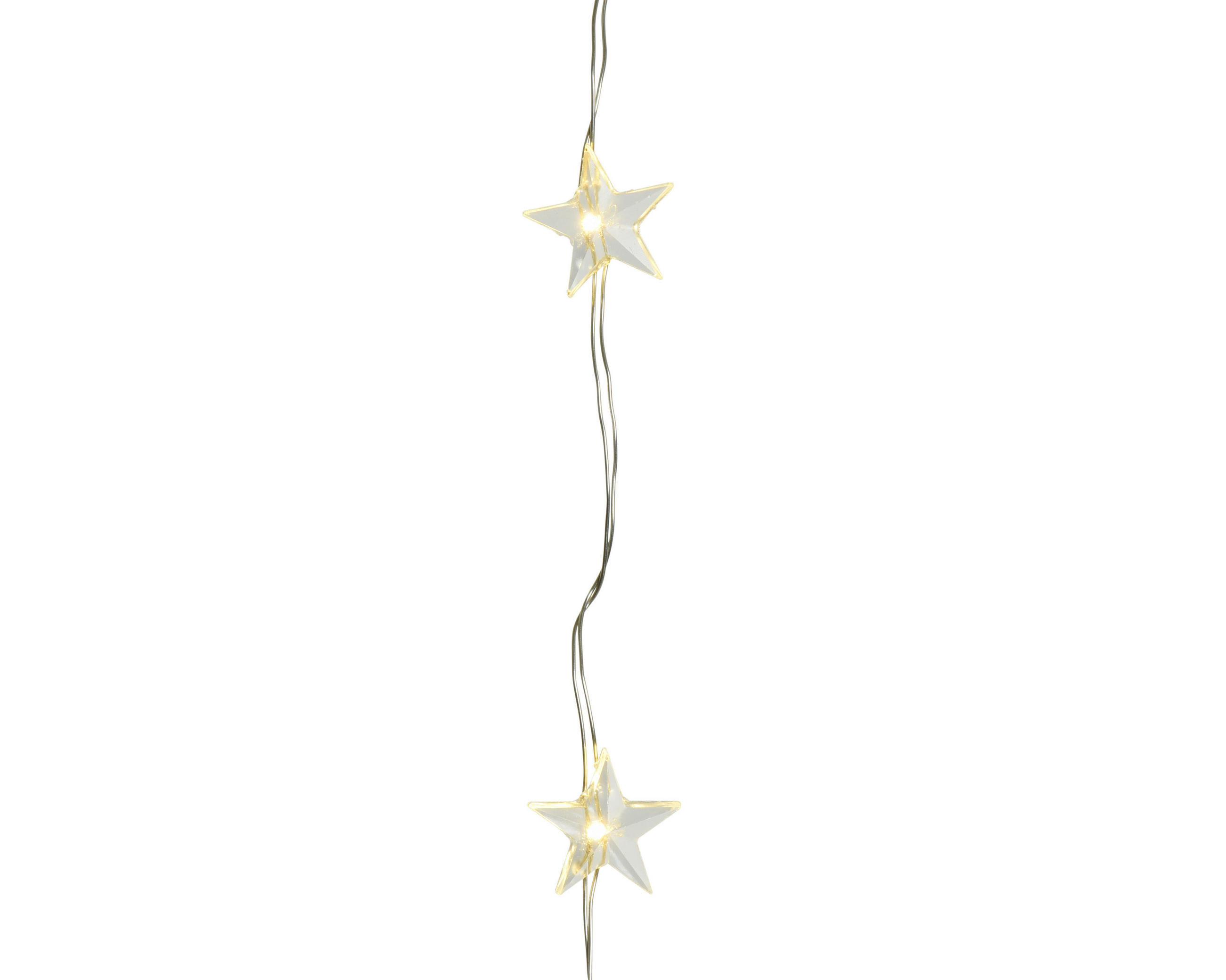 LICHTERKETTE  - Silberfarben, KONVENTIONELL (295/3/3cm)