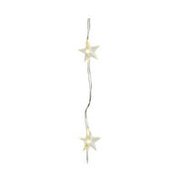 LICHTERKETTE  - Silberfarben, KONVENTIONELL (295/3/3cm)
