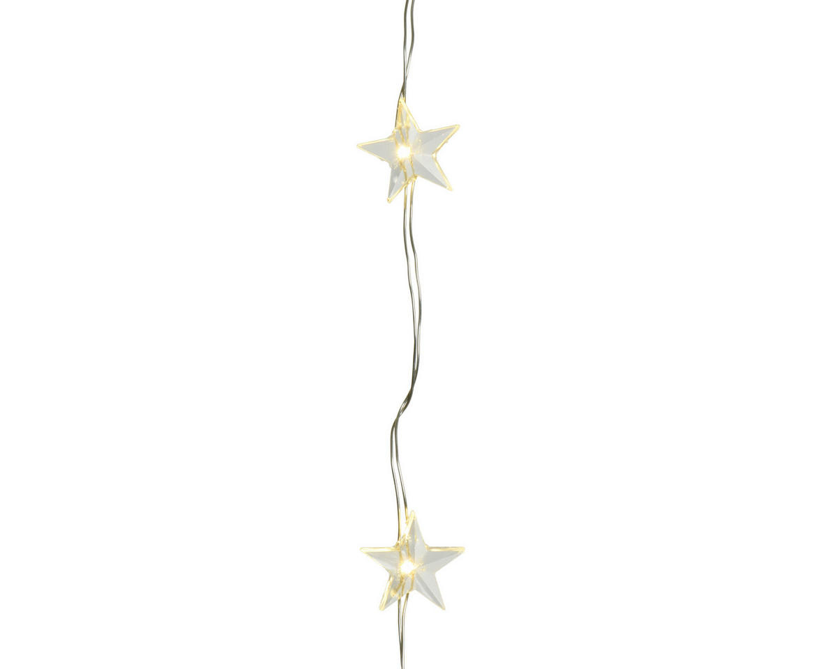 LICHTERKETTE  - Silberfarben, KONVENTIONELL (295/3/3cm)