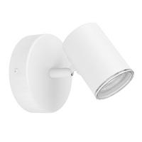 BADEZIMMER-WANDLEUCHTE 11/13.5/8.4 cm  - Weiß, Design, Metall (11/13.5/8.4cm) - Celina