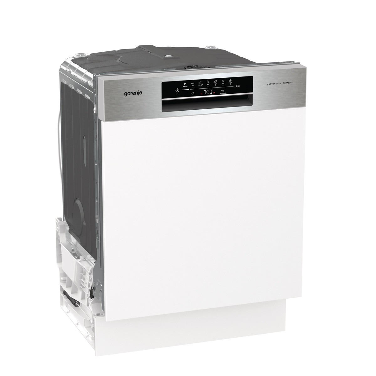 GESCHIRRSPÜLER GI643D90X  - Edelstahlfarben, Basics, Kunststoff/Metall (59,8/81,5/55,5cm) - Gorenje