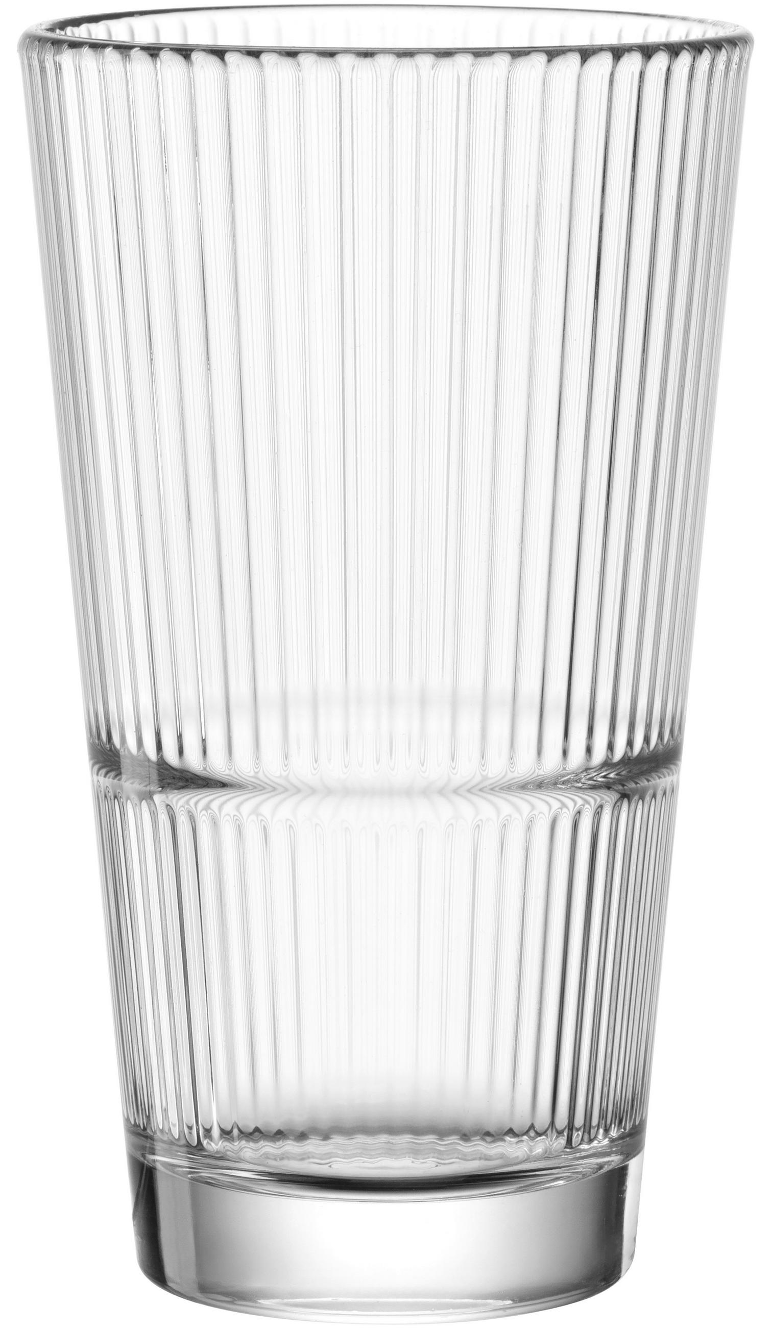 LONGDRINKPOHÁR 330 ml  - áttetsző, Basics, üveg (7,5/13,3/7,5cm) - Leonardo