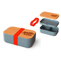 BROTDOSE - Grau, Basics, Holz/Kunststoff (19.7/7.3/12cm)