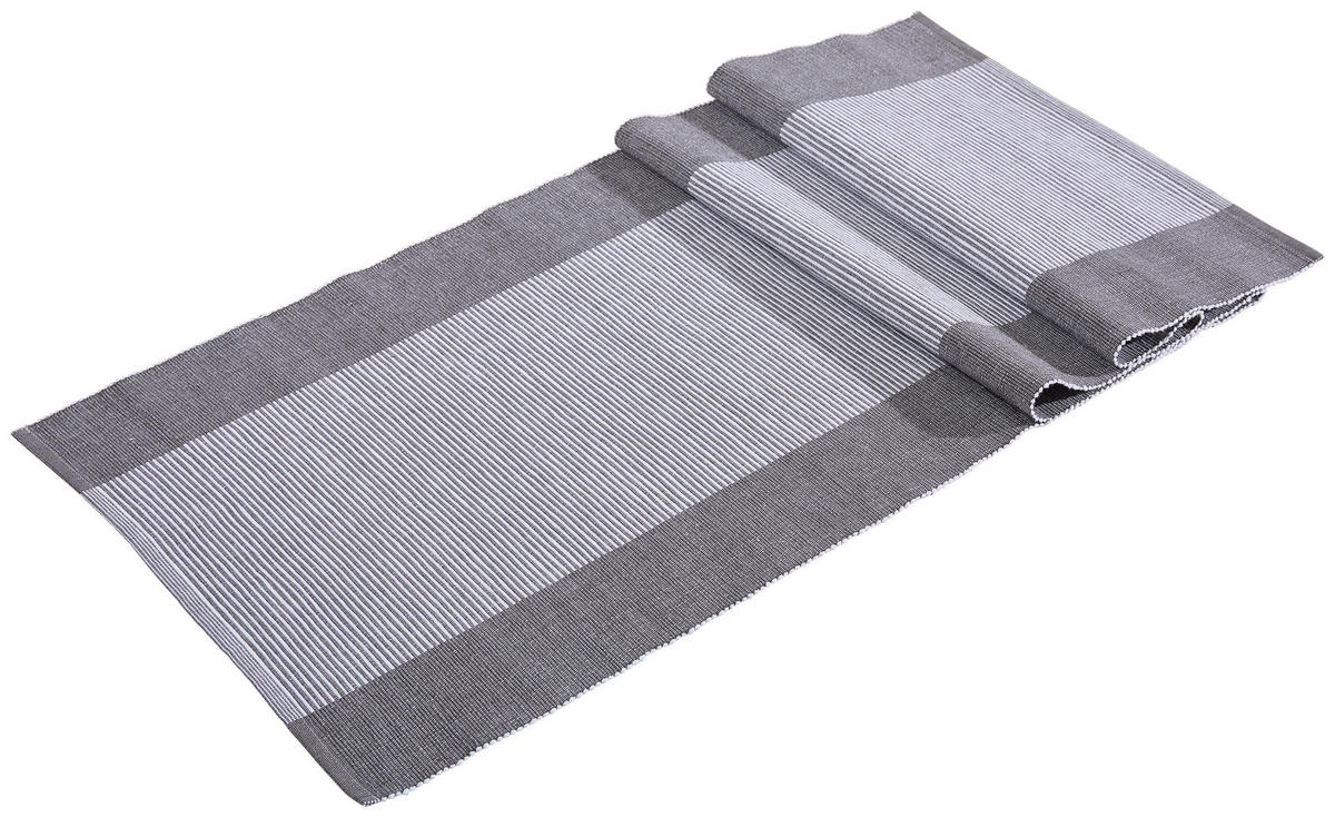 BĚHOUN NA STŮL, 40/140 cm, šedá - šedá, textil (40/140cm) - Esposa