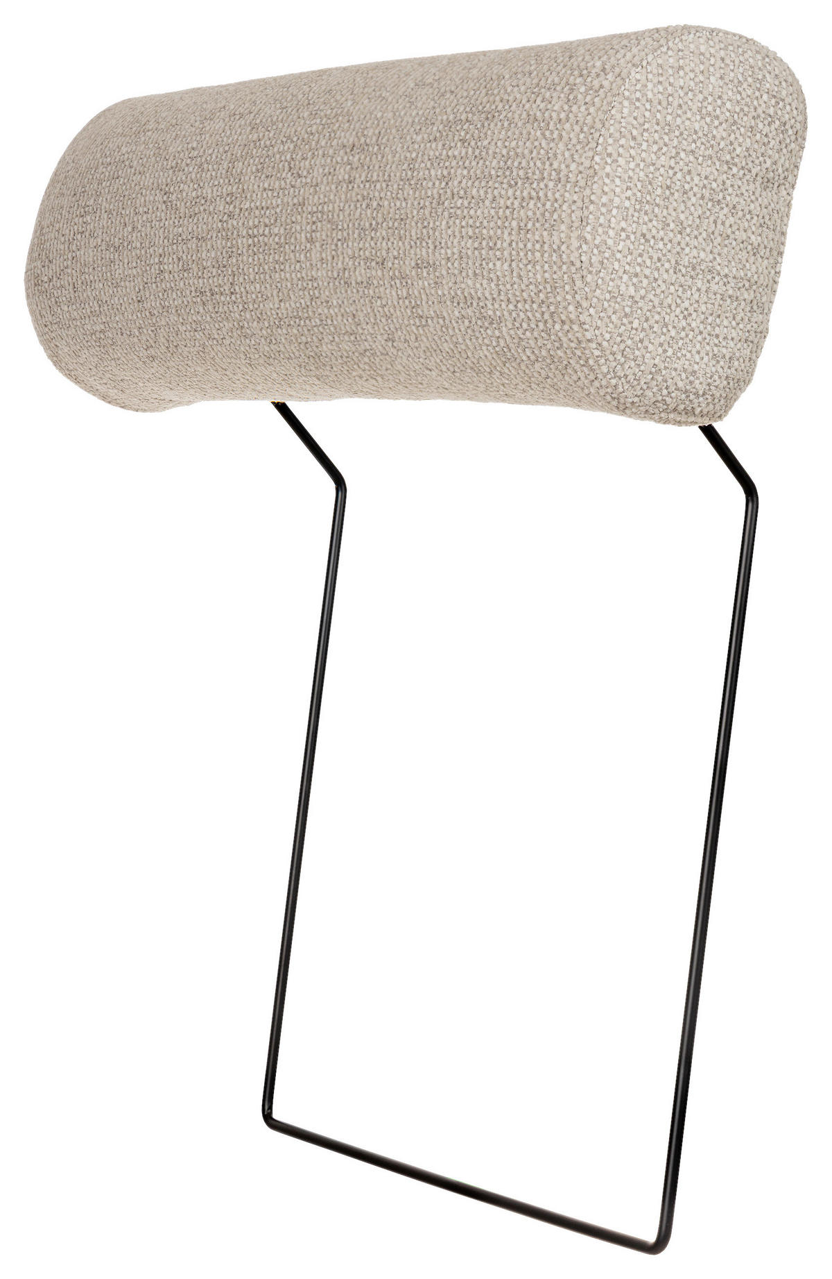 NACKSTÖD i  - ljusgrå, Basics, metall/textil (62/62/14cm) - Novel