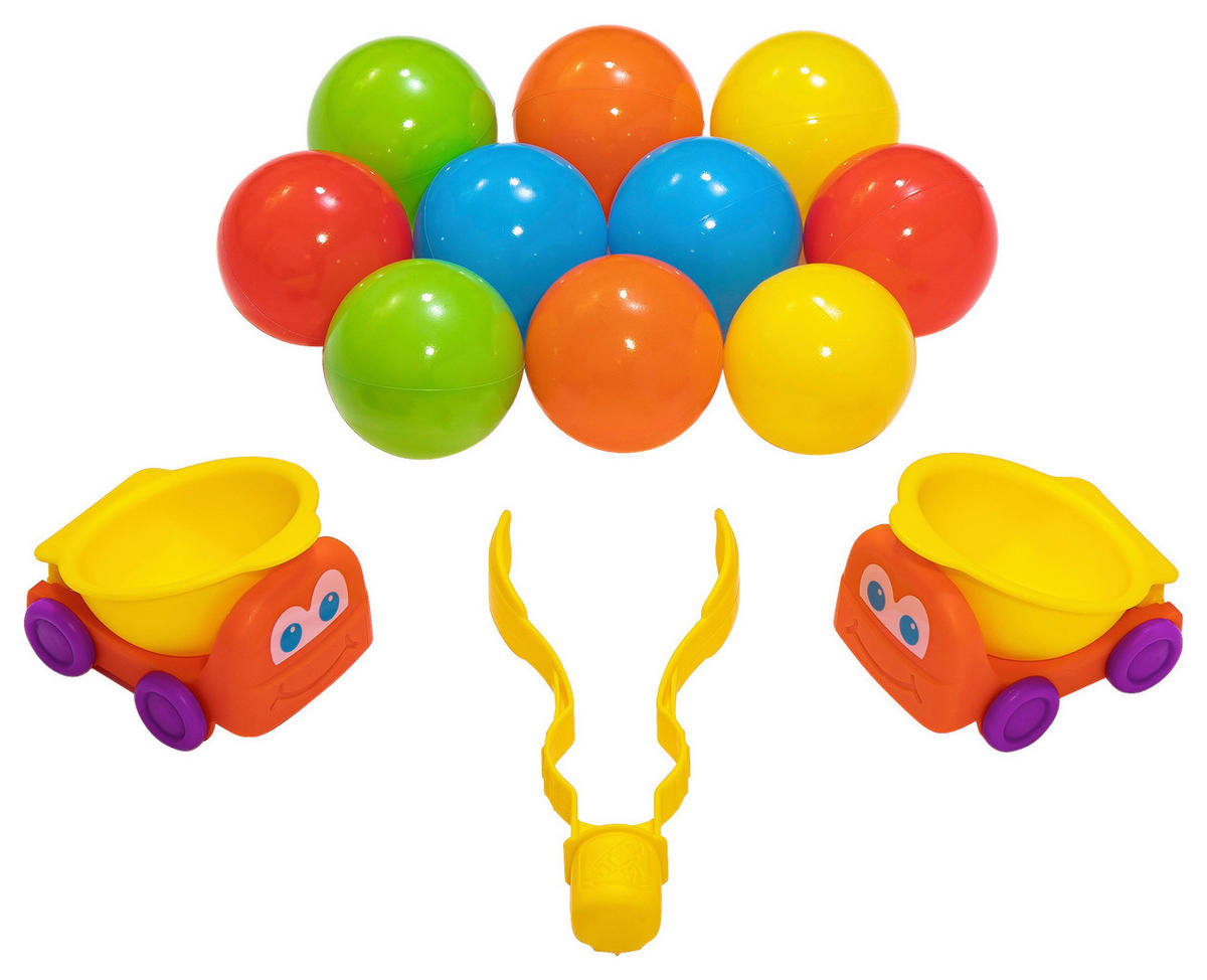 SPIELTISCH FAHREN UND ROLLEN - Blau/Orange, Basics, Kunststoff (58/90/69cm)