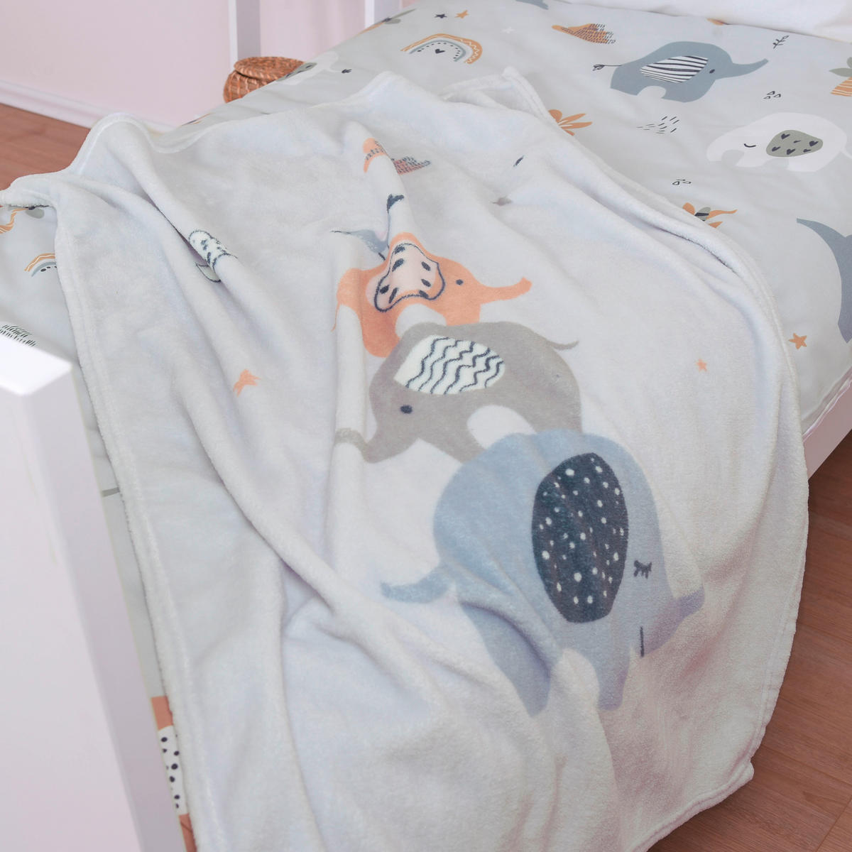 BABYDECKE 75/100 cm  - Multicolor/Weiß, Basics, Textil (75/100cm) - Herding