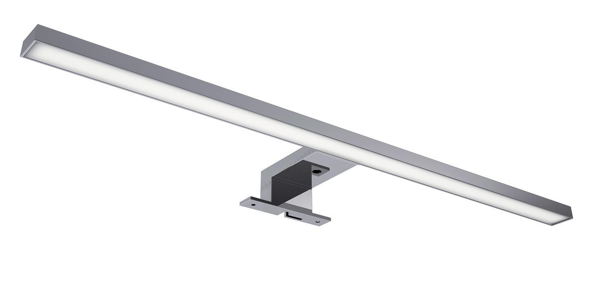 LUMINI PENTRU CORNIȘĂ bec LED  - culoare crom, Basics, plastic (50cm)