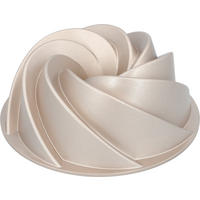 GUGELHUPFFORM  - Goldfarben, Design, Metall (24/9cm) - Birkmann