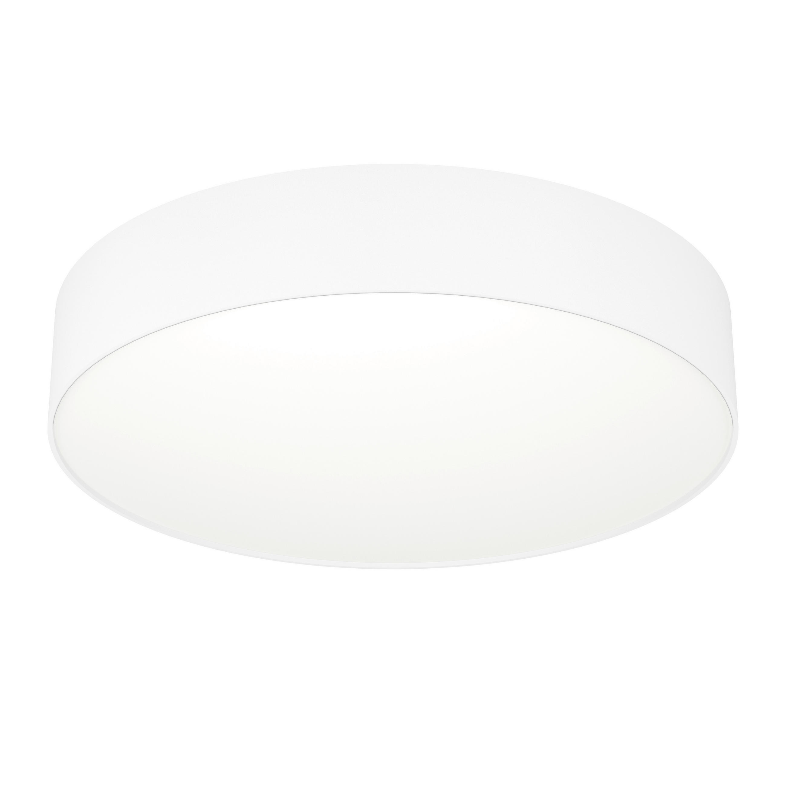 LED-DECKENLEUCHTE Gallizzi 39,0/7,0 cm   - Weiß, Basics, Kunststoff (39,0/7,0cm) - Eglo