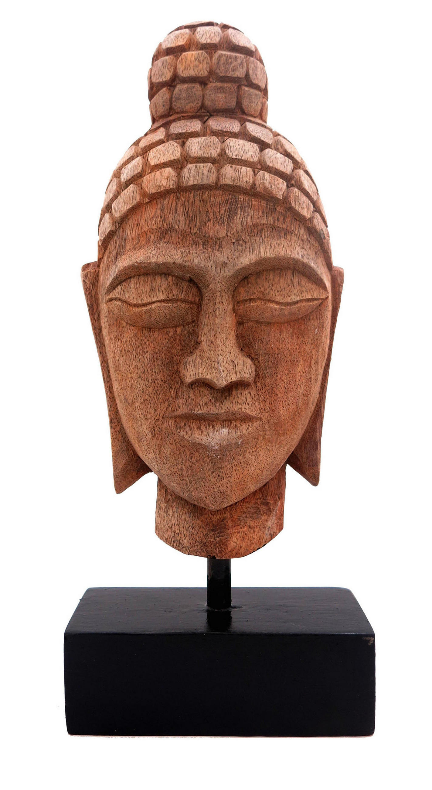 Buddhakopf 15,5/38 cm