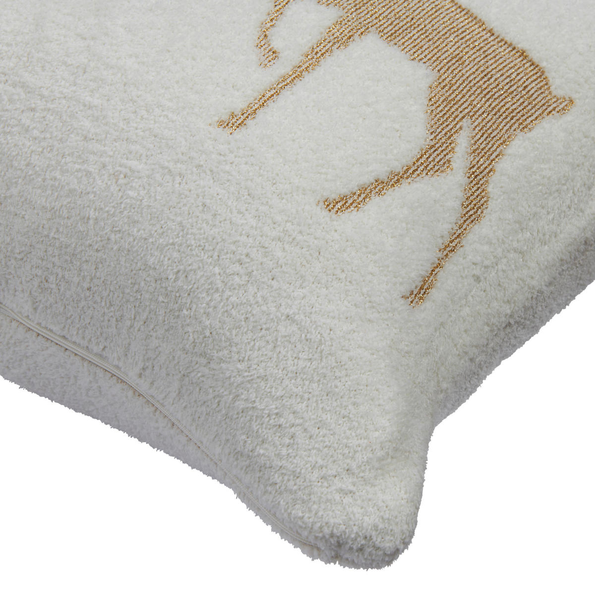 DEKORAČNÍ POLŠTÁŘ 50/50 cm - přírodní barvy/červená, Trend, textil (50/50cm) - X-Mas