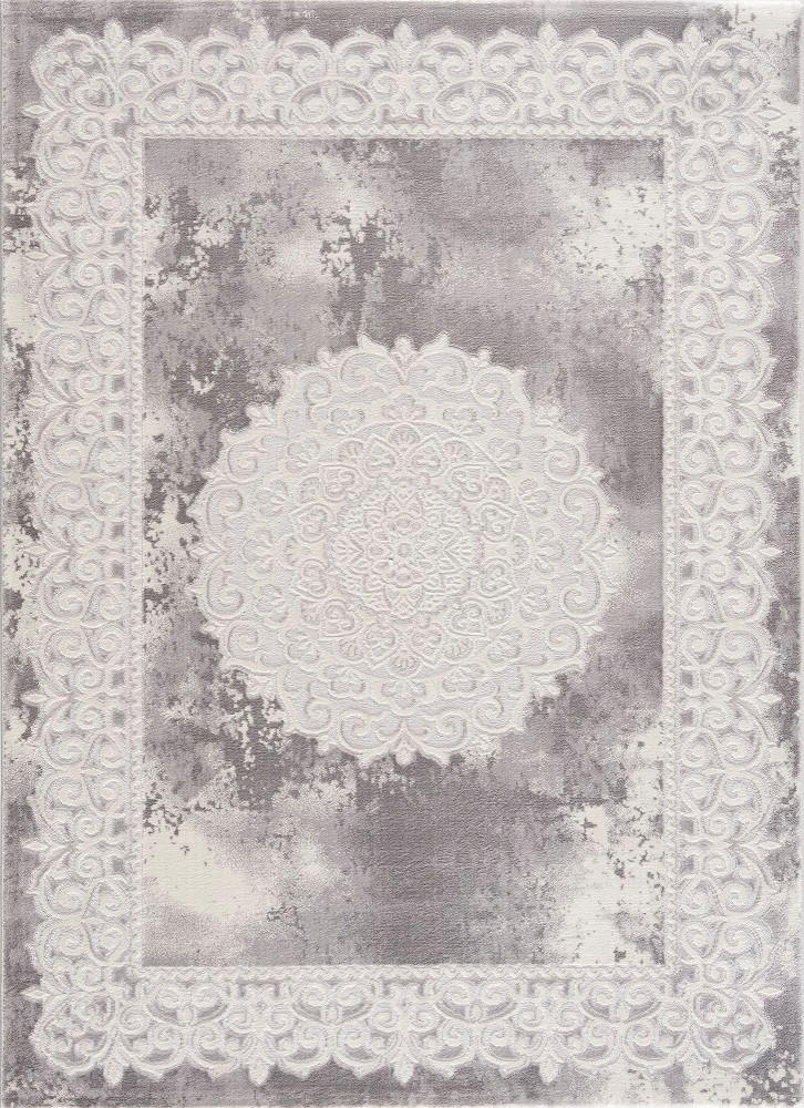 WEBTEPPICH 160/220 cm Harmony Hellgrau  - Hellgrau, LIFESTYLE, Textil (160/220cm)