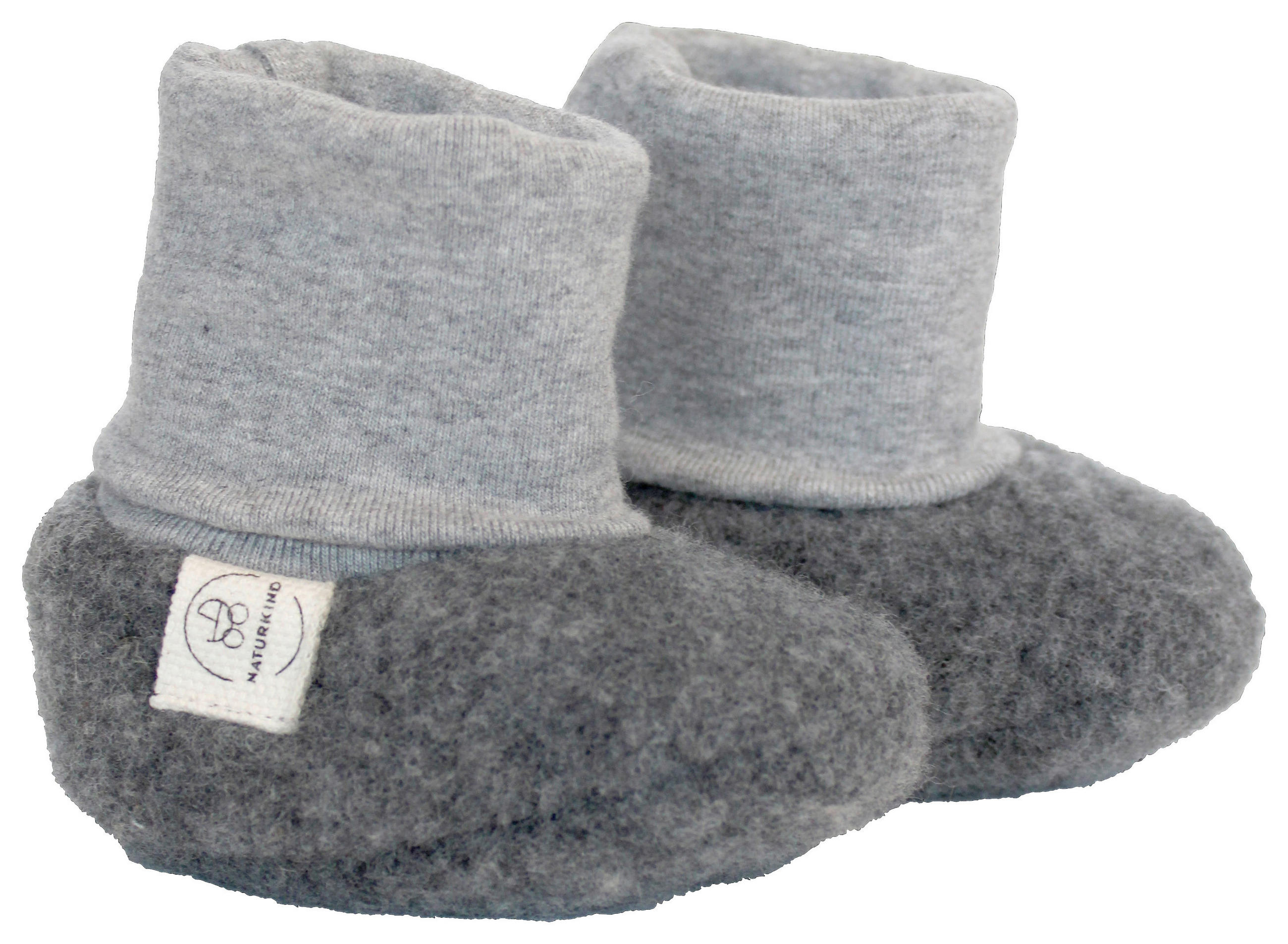 SCHUHE - Anthrazit, Natur, Textil (GR 16null) - Naturkind