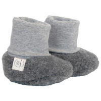 SCHUHE - Anthrazit, Natur, Textil (GR 17/18null) - Naturkind