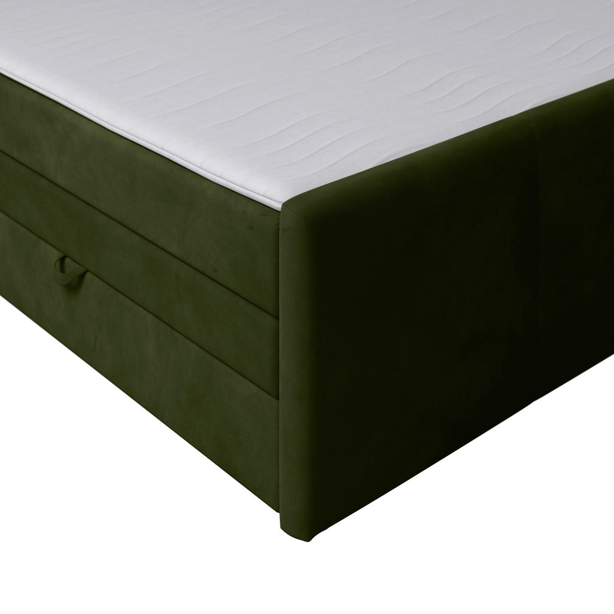 BOXSPRINGBETT 140/200 cm  in Grün  - Grün, Modern, Holz/Kunststoff (140/200cm) - MID.YOU