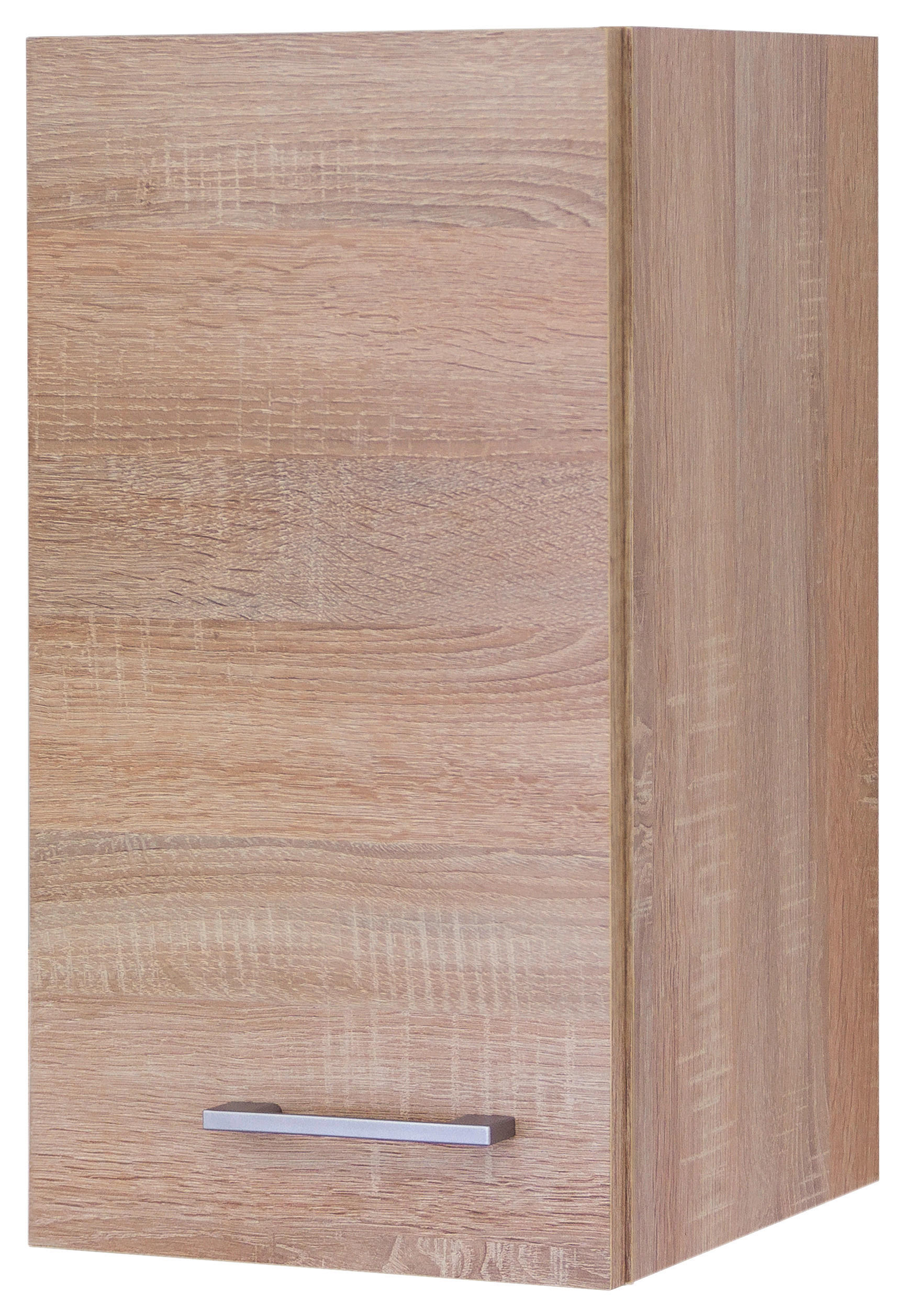 KÜCHENOBERSCHRANK 30/54,8/32 cm in Sonoma Eiche, Weiß - Alufarben/Weiß, KONVENTIONELL, Holzwerkstoff/Kunststoff (30/54,8/32cm) - FlexWell