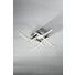 LED-DECKENLEUCHTE - Alufarben, Design, Kunststoff/Metall (46/46/10cm) - Novel