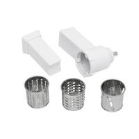 ZÖLDSÉGSZELETELŐ SZETT - fehér, Basics, fém (22/15/8cm)