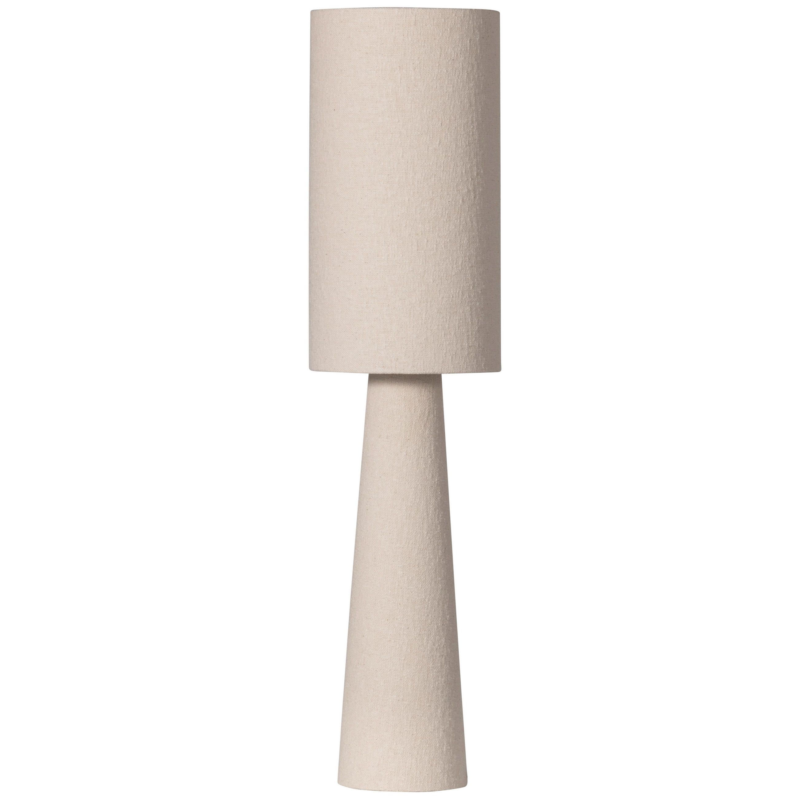 TISCHLEUCHTE Loft 22/90/22 cm  - Naturfarben, Basics, Textil (22/90/22cm) - Collet's Monde