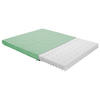 LAUFGITTERMATRATZE 2457001 / 3-93018 SCOTTY - Pastellgrün, Basics, Textil (90,0/72,0/5,0cm) - Paidi