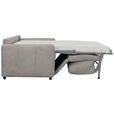 SCHLAFSOFA Leinenoptik Taupe  - Taupe/Schwarz, Design, Kunststoff/Textil (198/91/100cm) - Carryhome