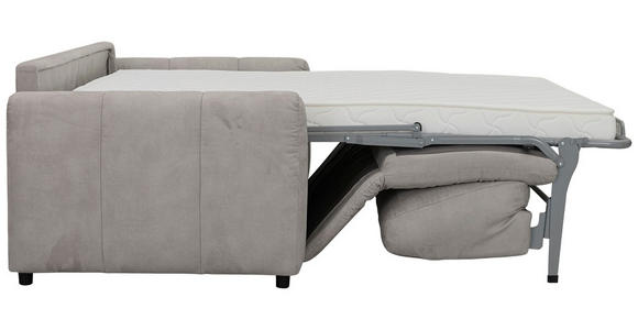 SCHLAFSOFA Leinenoptik Taupe  - Taupe/Schwarz, Design, Kunststoff/Textil (198/91/100cm) - Carryhome
