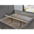 POLSTERBETT Grau 180/200 cm  - Buchefarben/Grau, KONVENTIONELL, Holz/Holzwerkstoff (180/200cm) - Carryhome