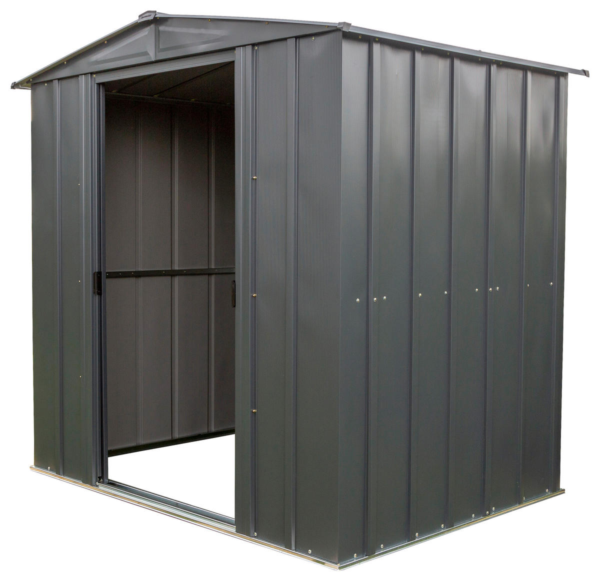 DOMČEK NA NÁRADIE   - sivá, Basics, kov (194/191/151cm)