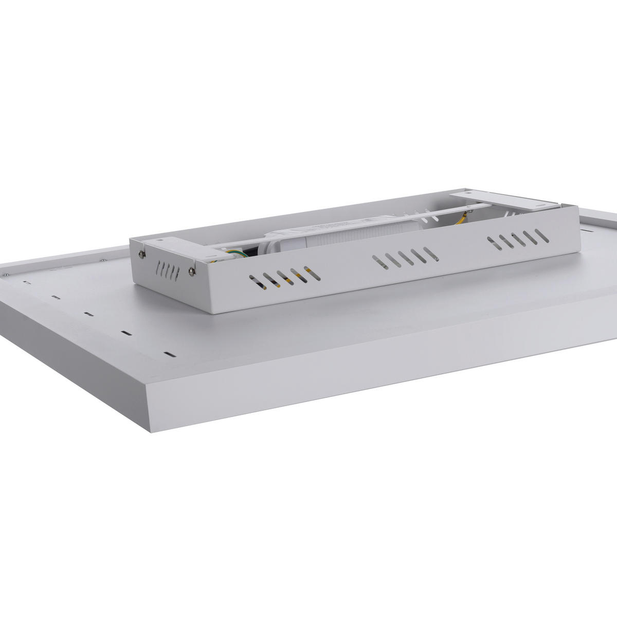 LED-DECKENLEUCHTE 60/60/6,8 cm   - Weiß, KONVENTIONELL, Kunststoff/Metall (60/60/6,8cm)