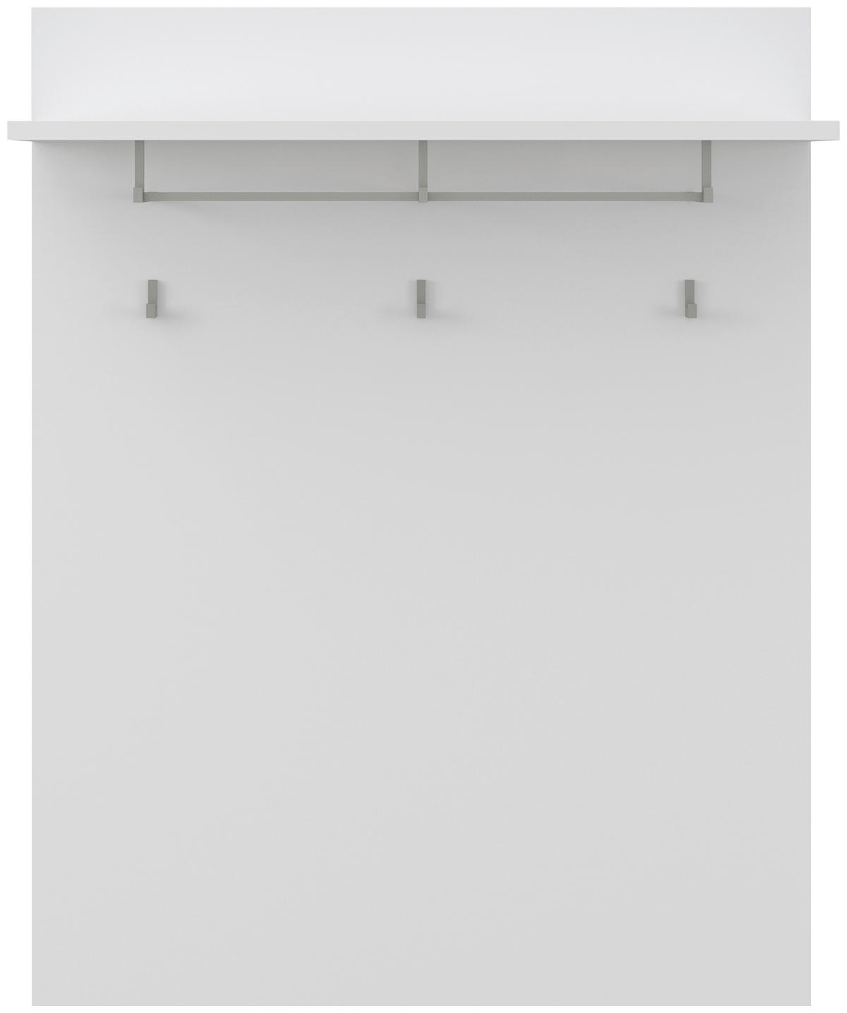 GARDEROBENPANEEL  in 92,4/130/27 cm  - Weiß, KONVENTIONELL, Holzwerkstoff (92,4/130/27cm) - Xora