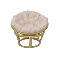 SESSEL Beige    - Beige/Creme, Natur, Holz/Textil (80/80/60cm) - MID.YOU