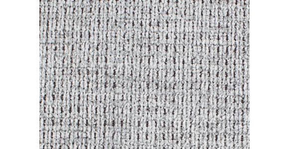 HOCKER in Textil Hellgrau  - Hellgrau/Schwarz, KONVENTIONELL, Textil/Metall (106/40/72cm) - Hom`in