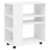 PŘÍSTAVNÝ REGÁL, bílá - bílá, Konvenční, kompozitní dřevo/plast (60/75/35cm) - MID.YOU